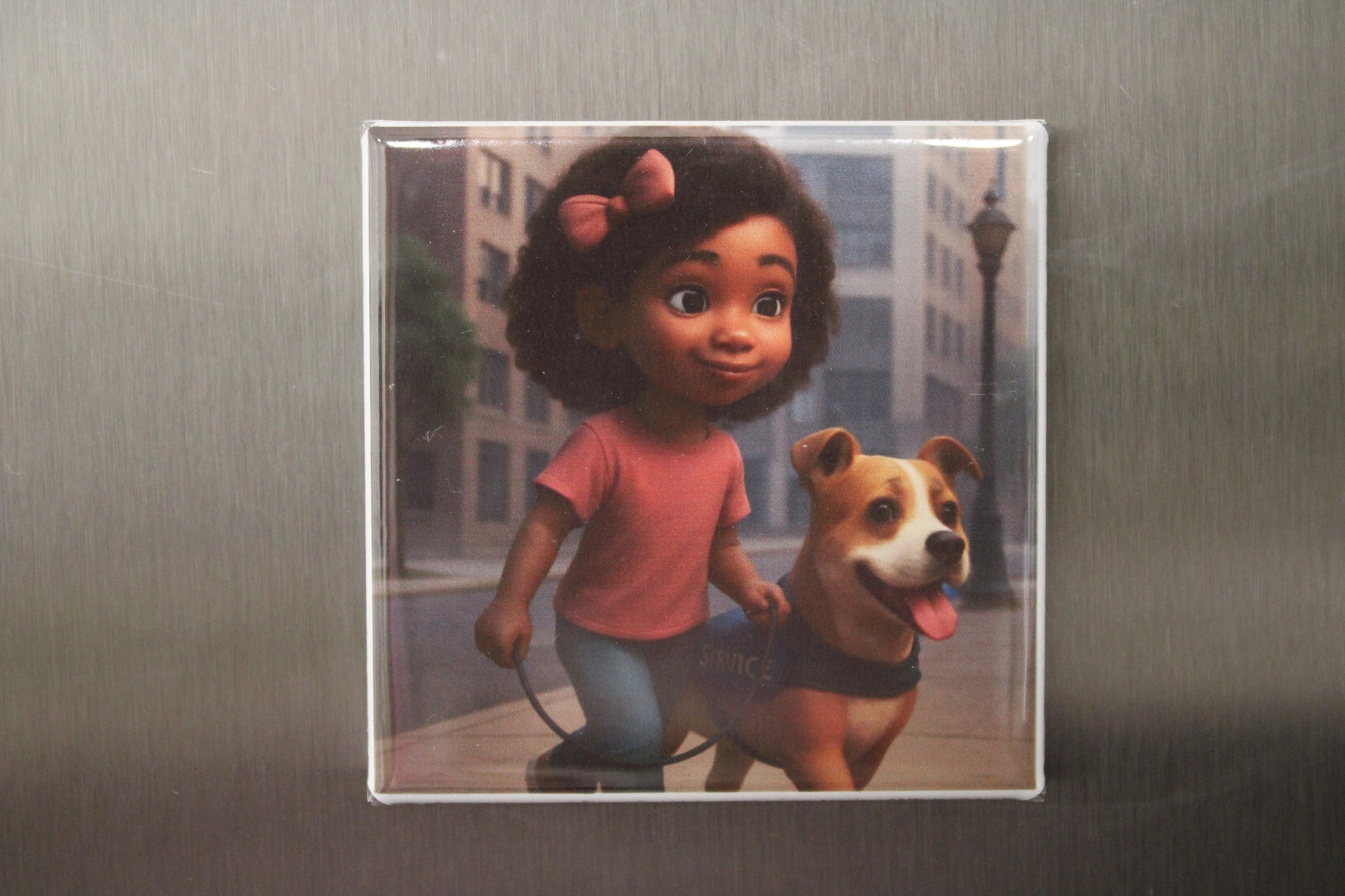 ADA service dog magnet for special needs child
