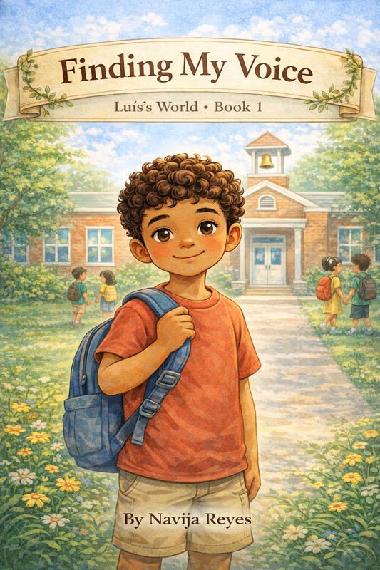 PRE-ORDER - Finding My Voice - Luís’s World Book 1